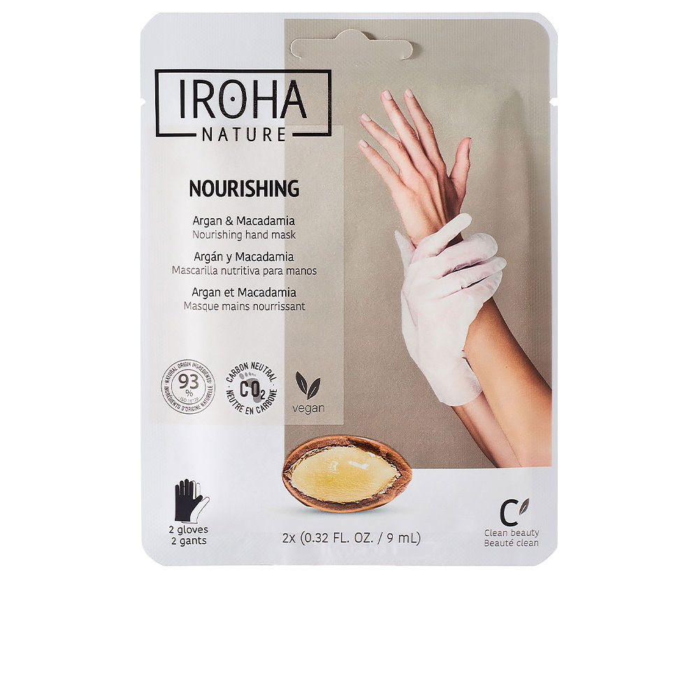 IrohaArganMacadamiaNourishingHandMask Iroha Argan & Macadamia Nourishing Hand Mask - 画像 (1)