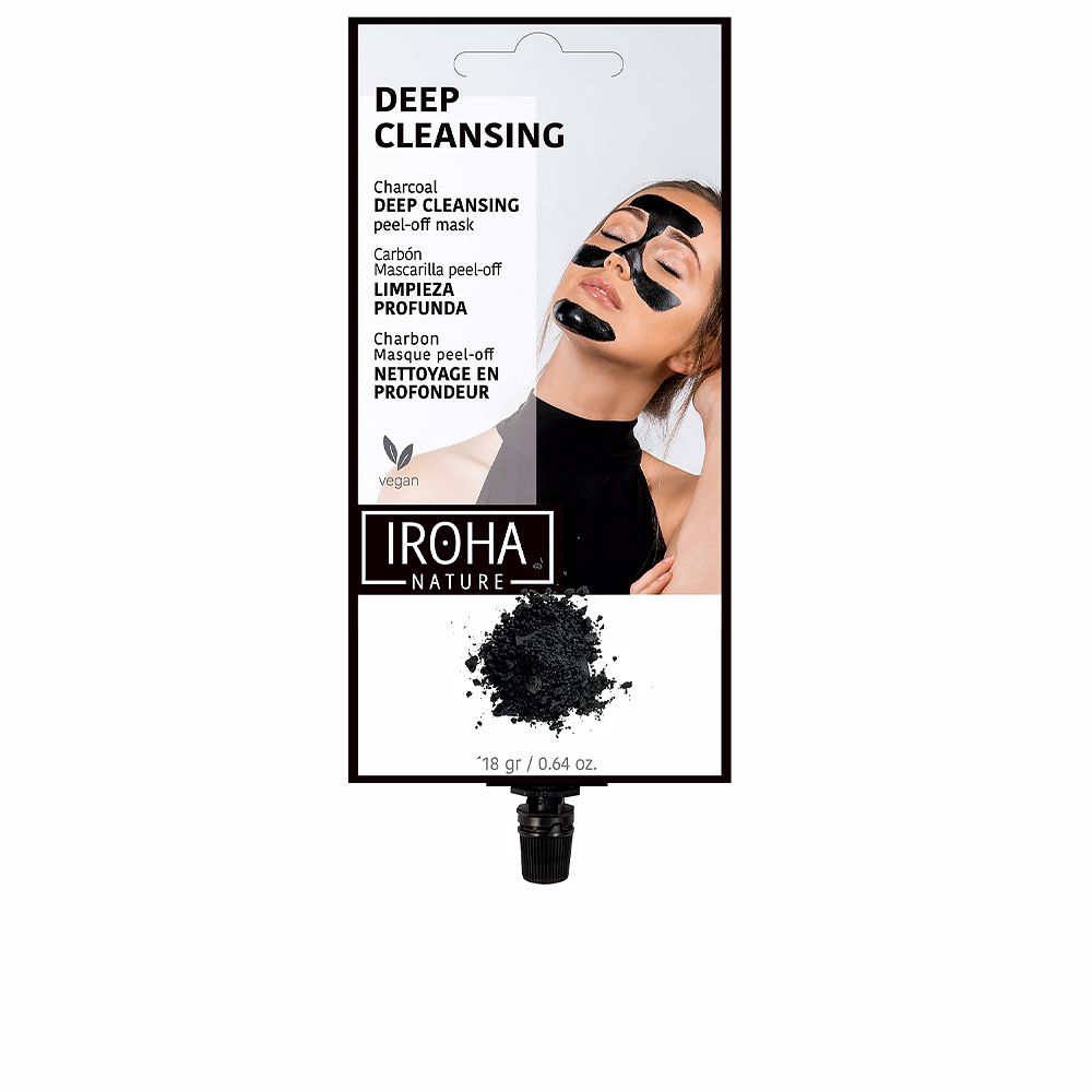 IrohaDetoxCharcoalBlackPeel-OffMask Iroha Detox Charcoal Black Peel-Off Mask