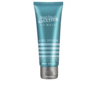 Bottle  of  Jean  Paul  Gaultier  Le  Male  Shower  Gel  by  Jean  Paul  Gaultier,  a  shower  gel  indicated  for  cleansing  the  body  with  masculine  aromas.