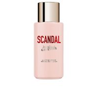 Bottle  of  Jean  Paul  Gaultier  Scandal  Body  Lotion  by  Jean  Paul  Gaultier,  a  body  lotion  indicated  for  nourishing  and  hydrating  the  skin.