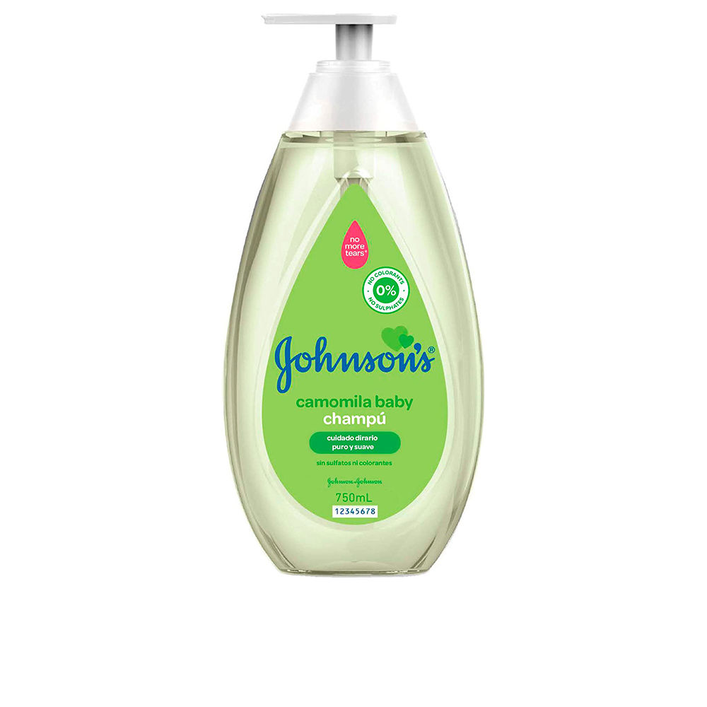 Johnson'sBabyChamomileShampoo750ml Bottle of Johnsons Baby Chamomile Shampoo by Johnsons, a hair shampoo indicated for gently cleansing sensitive baby hair.