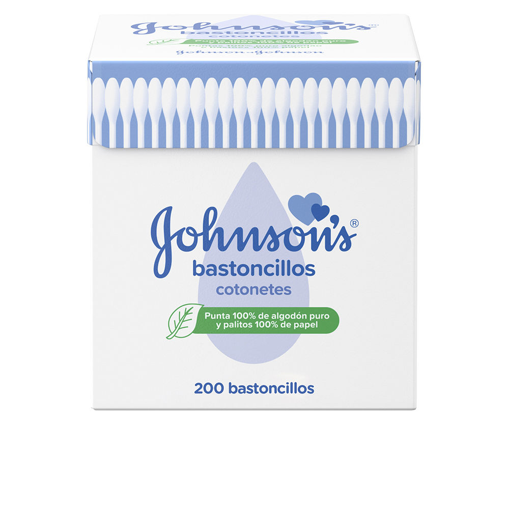 JohnsonsBabyCottonSwabsx200 Johnson's Baby Hastes Flexíveis de Algodão x200 - Image 1