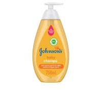 Bottle  of  Johnsons  Baby  Original  Shampoo  by  Johnsons,  a  hair  shampoo  indicated  for  gently  cleansing  delicate  baby  hair.