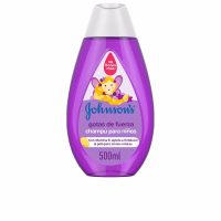 Bottle  of  Johnsons  Strength  Drops  Kids  Shampoo  by  Johnsons,  a  shampoo  indicated  for  nourishing  and  strengthening  hair  resistance.