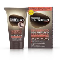Bottle  of  Just  For  Men  Control  Gx  Grey  Reducing  Beard  Wash  by  Just  For  Men,  a  beard  wash  indicated  to  gradually  reduce  gray  hair.