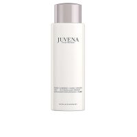 Bottle  of  Pure  Cleansing  Calming  Cleansing  Milk  by  Juvena,  a  cleansing  lotion  indicated  for  purifying  and  soothing  normal  to  dry  skin.
