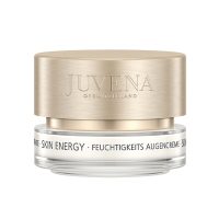 Tube  of  Skin  Energy  Moisture  Eye  Cream  by  Juvena,  a  moisturizing  cream  indicated  for  combating  fatigue  and  wrinkles  in  the  eye  area.