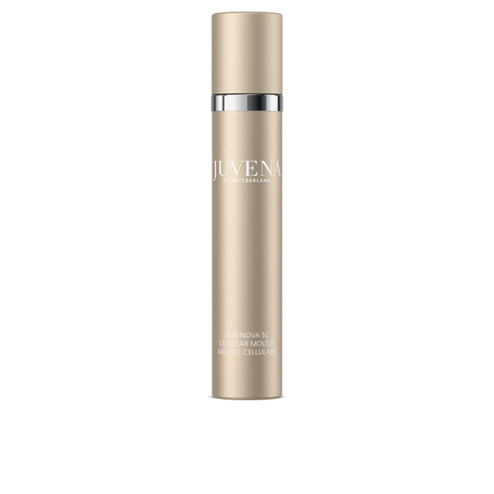 JuvenaSkinNovaSCCellularMousse100ml Bottle of Skin Nova SC Cellular Mousse by Juvena, a refreshing mousse indicated for providing extra moisture and firming the skin.