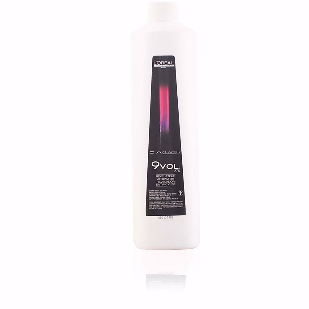 L'OréalProfessionnelDiaActivateur9volDeveloper1000ml Bottle of LOréal Professionnel Dia Activateur 9 vol Developer by LOréal, a developer cream indicated for hair lightening.