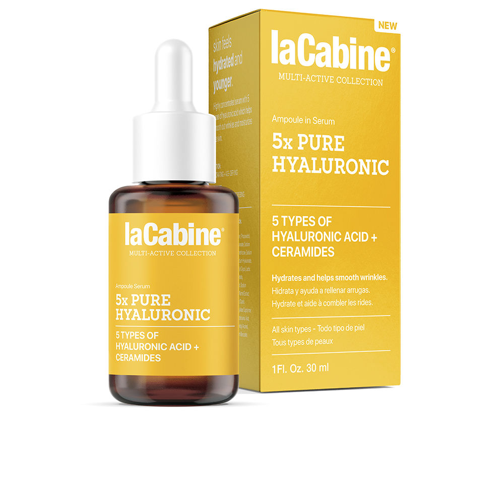LaCabine5XPureHyaluronicSerum30ml La Cabine 5X Pure Hyaluronic Serum 30ml