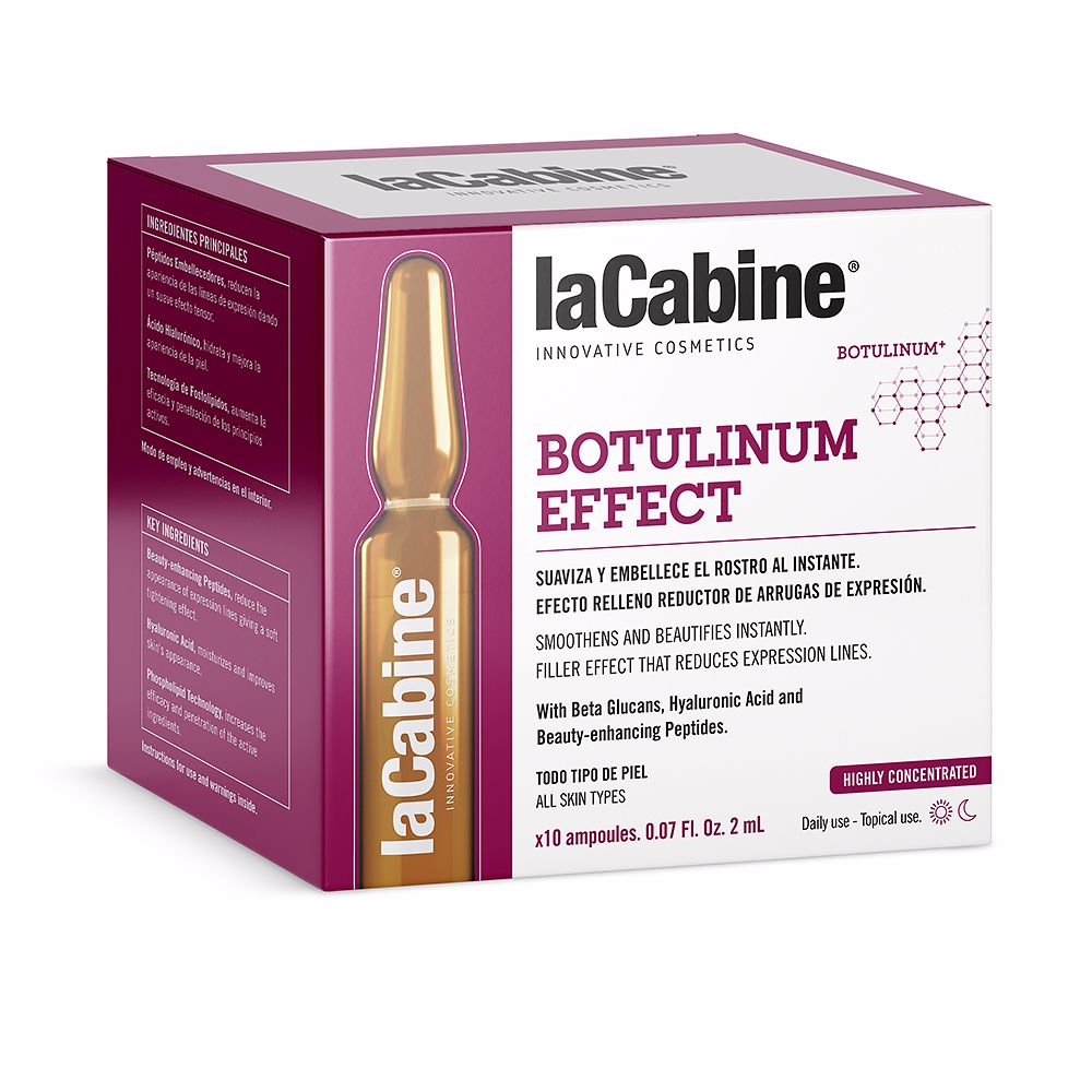 LaCabineBotulinumEffectAmpoules10x2ml La Cabine Botulinum Effect Ampoules 10x2ml