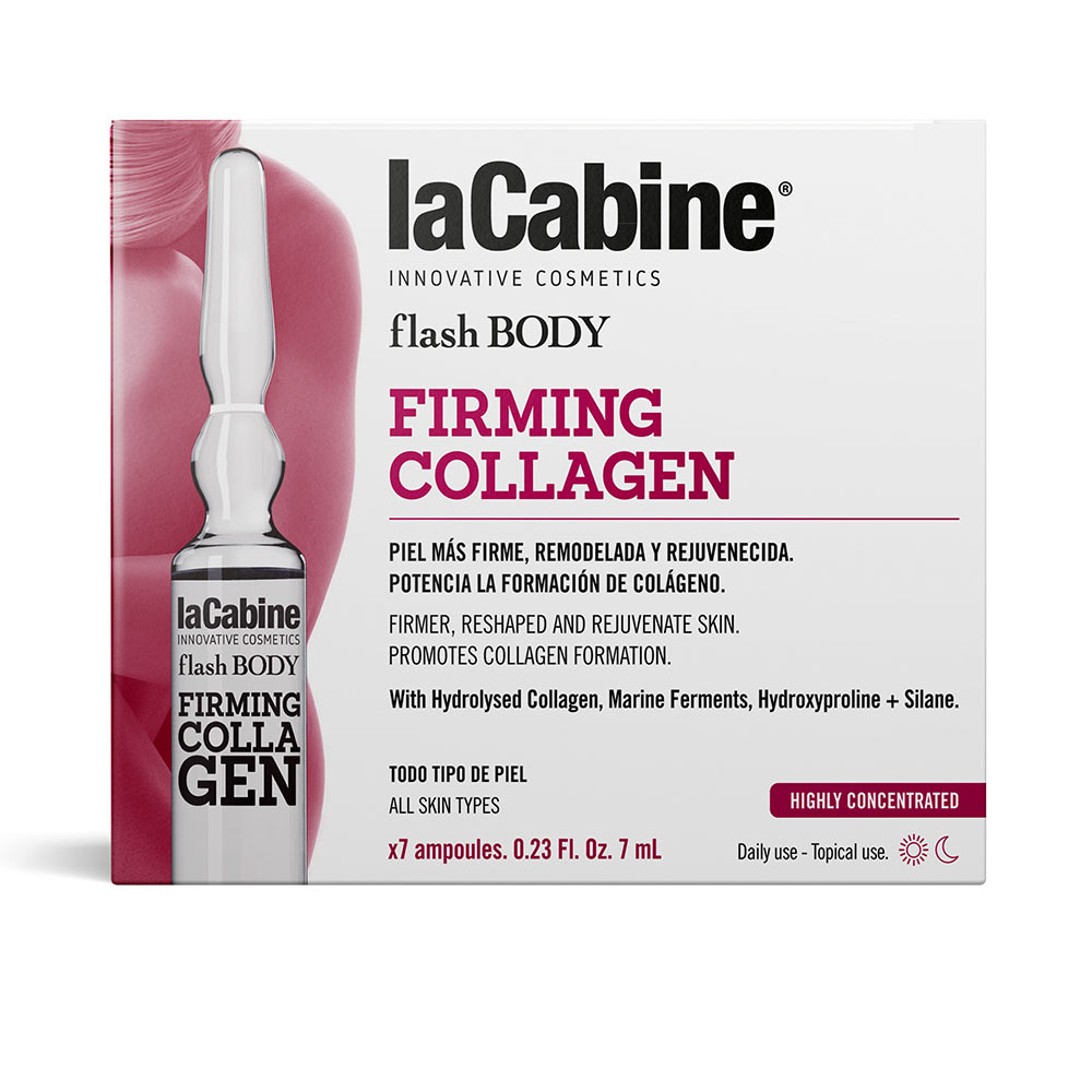 LaCabineFlashBodyFirmingCollagenAmpoules7x7ml La Cabine Flash Body Firming Collagen Ampoules 7x7ml