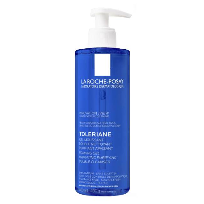 LaRochePosayTolerianeHydratingPurifyingDoubleCleanser400ml La Roche Posay Toleriane Hydrating Purifying Double Cleanser Gel Espuma 400ml - Image 1