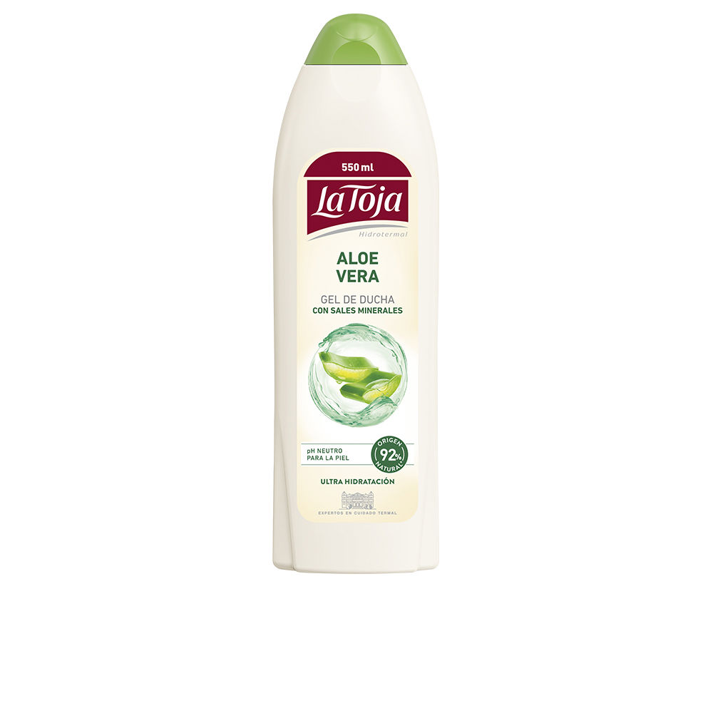 LaTojaAloeVeraCreamShowerGel550ml La Toja Aloe Vera Cream Shower Gel 550ml