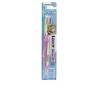 Product  container  of  Lacer  Childrens  Toothbrush  by  Lacer,  a  soft  toothbrush  indicated  for  effective  brushing  in  children  aged  2  to  6.
