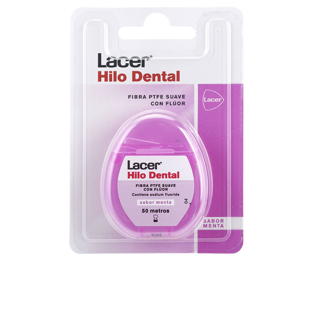LacerExtraSoftMintFlavoredDentalFloss50Meters Fio Dentário Lacer Extra Soft Sabor Menta 50 Metros - Image 1