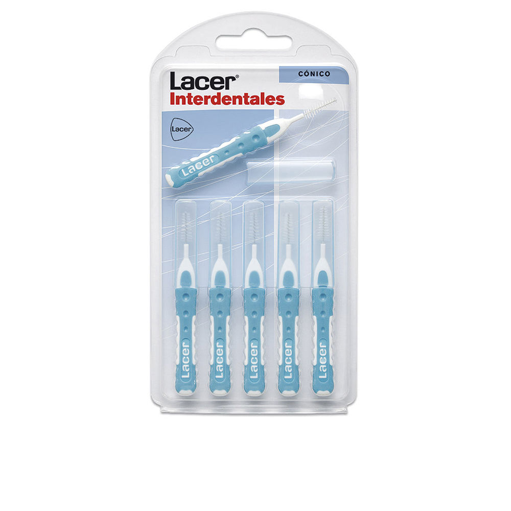LacerInterdentalConicalBrushAssortedColorx6 Lacer Interdental Conical Brush Cor Sortida x6 - Image 1