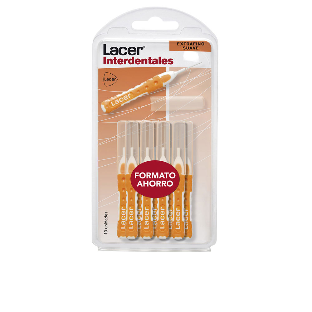 LacerInterdentalStraightExtraFineSoftAssortedColorx10 Lacer Interdental Straight Extra Fine Soft アソートカラー x10 - 画像 (1)