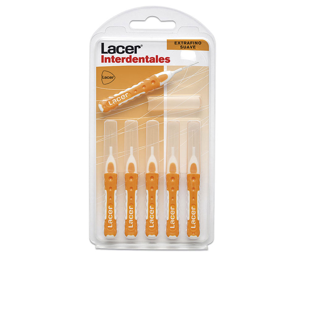 LacerInterdentalStraightExtraFineSoftAssortedColorx6 Lacer Interdental Straight Extra Fine Soft アソートカラー x6 - 画像 (1)