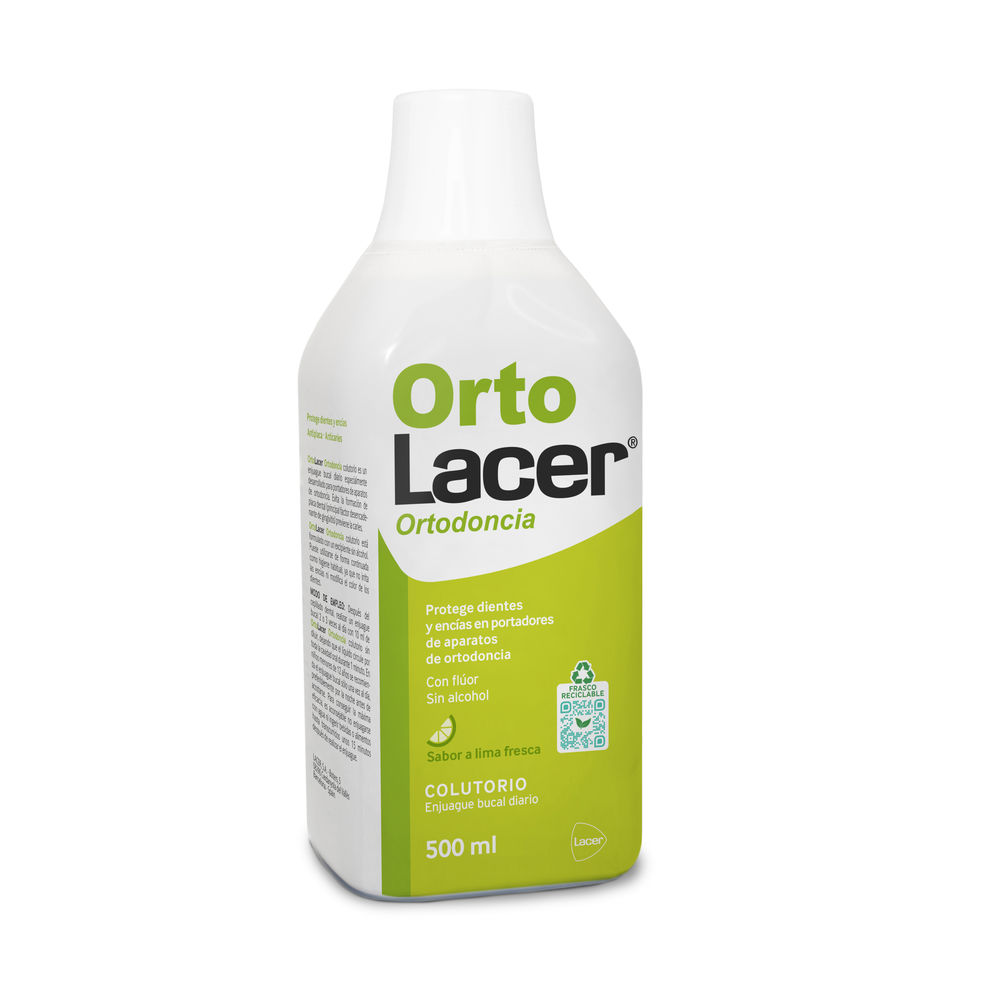 LacerOrtolacerLimeMouthwash500ml Lacer Ortolacer Colutório Lima 500ml - Image 1