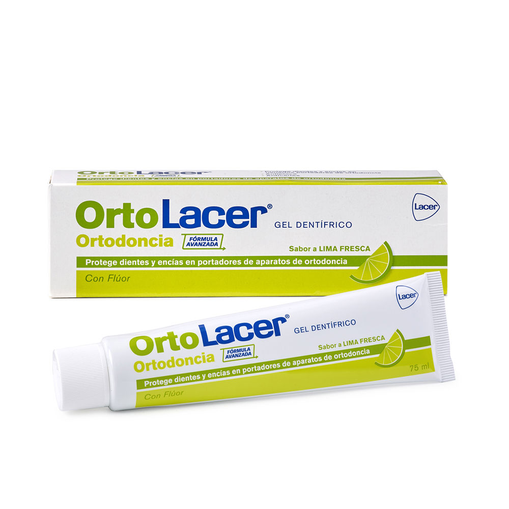 LacerOrtolacerLimeToothpaste75ml Lacer Ortolacer Pasta de Dentes Lima 75ml - Image 1