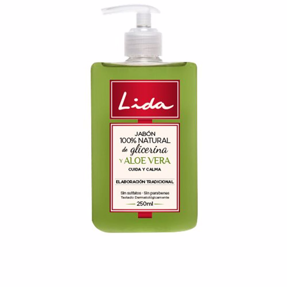 Lida100%NaturalGlycerin&AloeVeraSoap250ml Lida 100% Natural Glycerin & Aloe Vera Soap 250ml