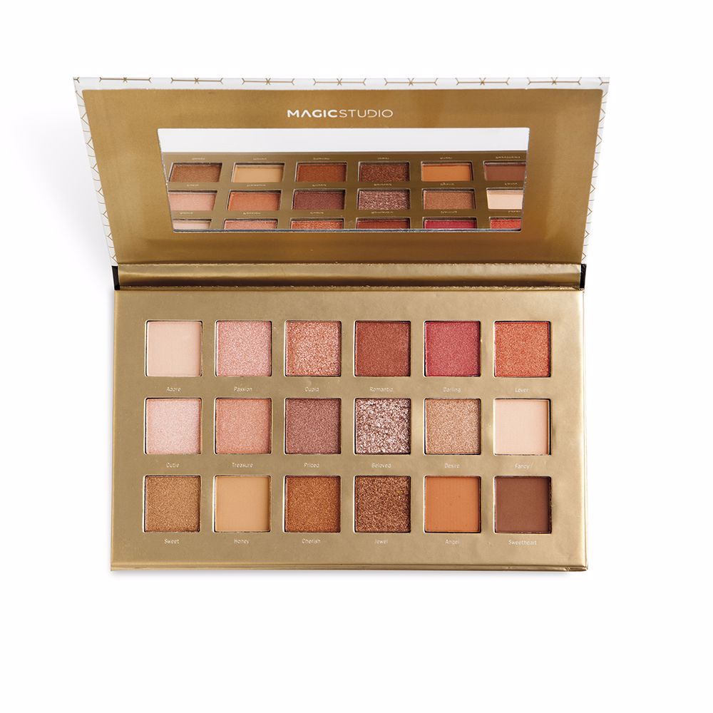 MagicStudioEyeshadowPalette18ColorsDiamond Magic Studio Eyeshadow Palette 18 Colores Diamond - Image 1