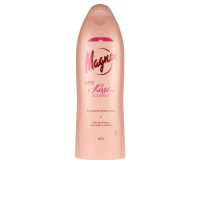 Bottle  of  Magno  Rosé  Elegant  Shower  Gel  by  Magno,  a  creamy  shower  gel  indicated  for  gentle  skin  cleansing  and  hydration.