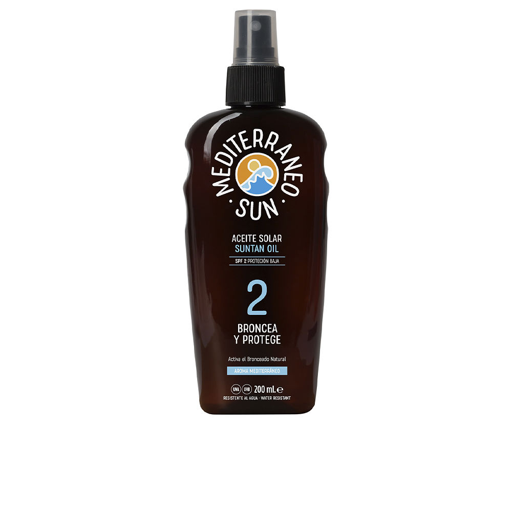 MediterraneoSunBronzing&ProtectiveSunOilSPF2200ml Mediterraneo Sun Bronzing & Protective Sun Oil SPF2 200ml