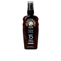 Mediterraneo Sun Coconut Suntan Oil Dark Tanning SPF15 100ml