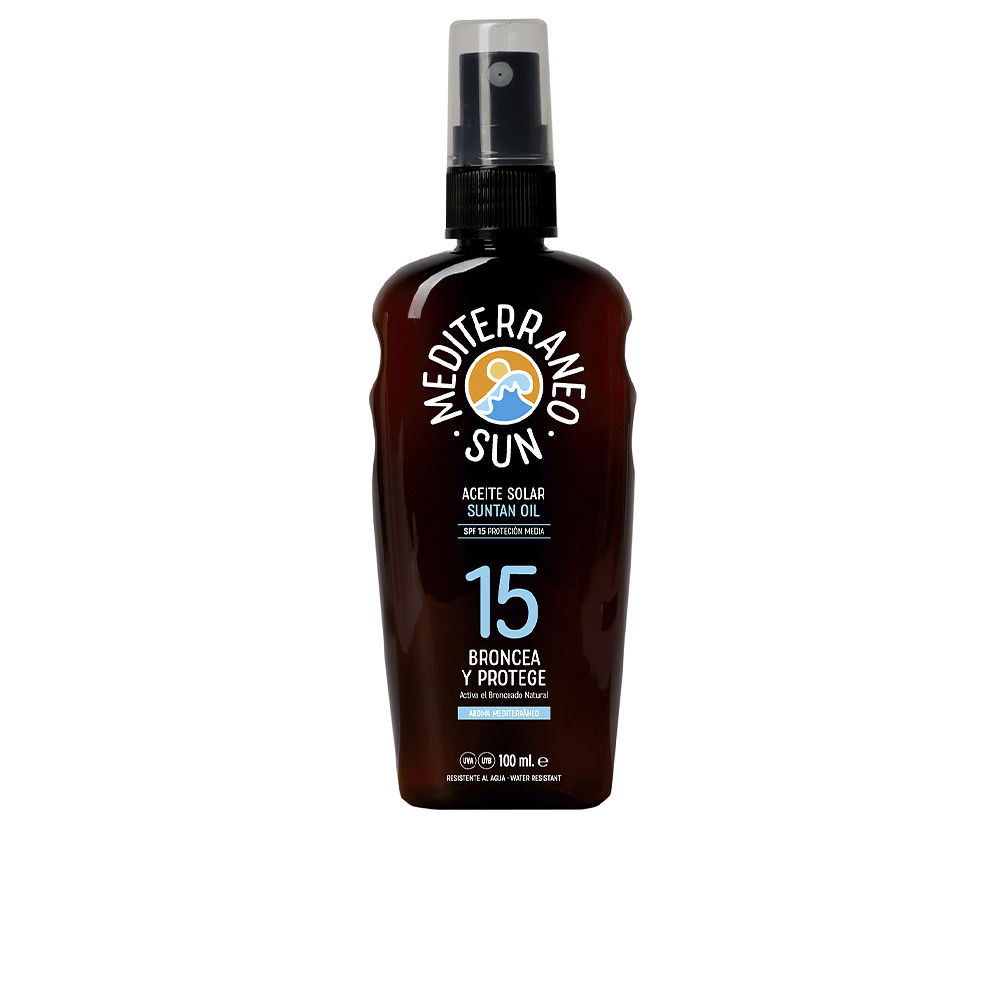 MediterraneoSunCoconutSuntanOilDarkTanningSPF15100ml Mediterraneo Sun Coconut Suntan Oil Dark Tanning SPF15 100ml