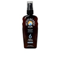 Mediterraneo Sun Coconut Suntan Oil Dark Tanning SPF6 100ml