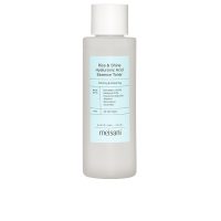 Bottle  of  Meisani  Rice  And  Shine  Hyaluronic  Acid  Essence  Toner,  a  liquid  toner  indicated  for  restoring  skin  radiance.