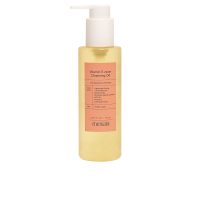 Bottle  of  Meisani  Vitamin  E-Raser  Cleansing  Oil,  a  liquid  oil  indicated  for  removing  makeup  and  impurities  from  the  skin.