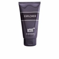 Bottle  of  Montblanc  Explorer  Shower  Gel  by  Montblanc,  a  shower  gel  indicated  for  cleansing  the  body  and  hair.