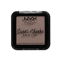 NYX Sweet Cheeks Matte Creamy Powder Blush Color So Taupe