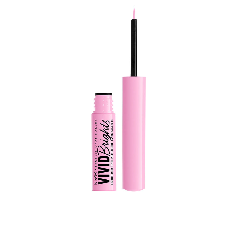 NYXVividBrightLiquidEyelinerColor07SneakyPink2ml NYX Vivid Bright Liquid Eyeliner Color 07 Sneaky Pink 2ml