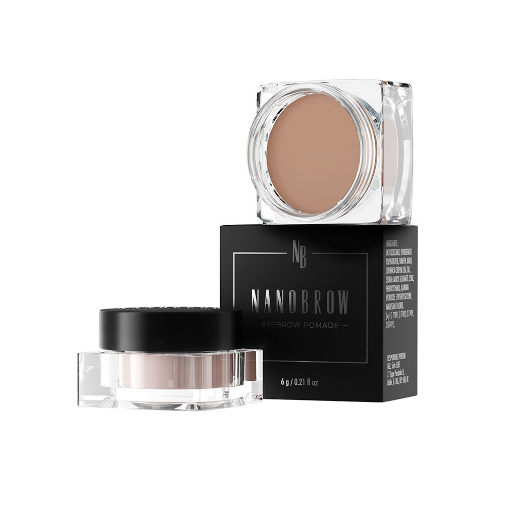 NanobrowEyebrowPomadeColorLightBrown6g Nanobrow Eyebrow Pomade Color Light Brown 6g - 画像 (1)