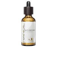 Bottle  of  Nanoil  Anti-Redness  Face  Serum  by  Nanoil,  a  facial  serum  indicated  for  calming  skin  and  reducing  redness.