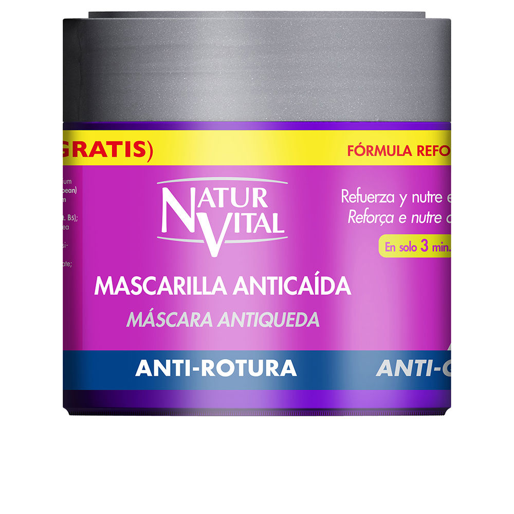 NaturVitalAnti-BreakageHairLossMask500ml Natur Vital Anti-Breakage Hair Loss Mask 500ml - Image 1