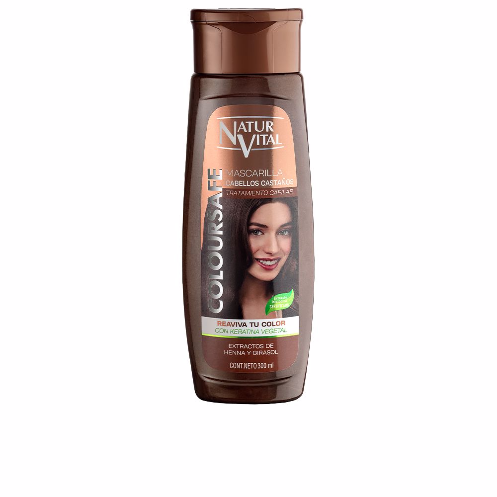 NaturVitalColourSafeBrownMask300ml Natur Vital Colour Safe Brown Mask 300ml - 画像 (1)