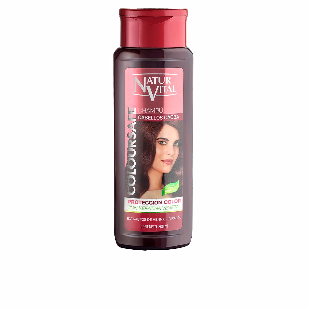 NaturVitalColourSafeMahoganyShampoo300ml Natur Vital ColourSafe Mahogany Shampoo 300ml