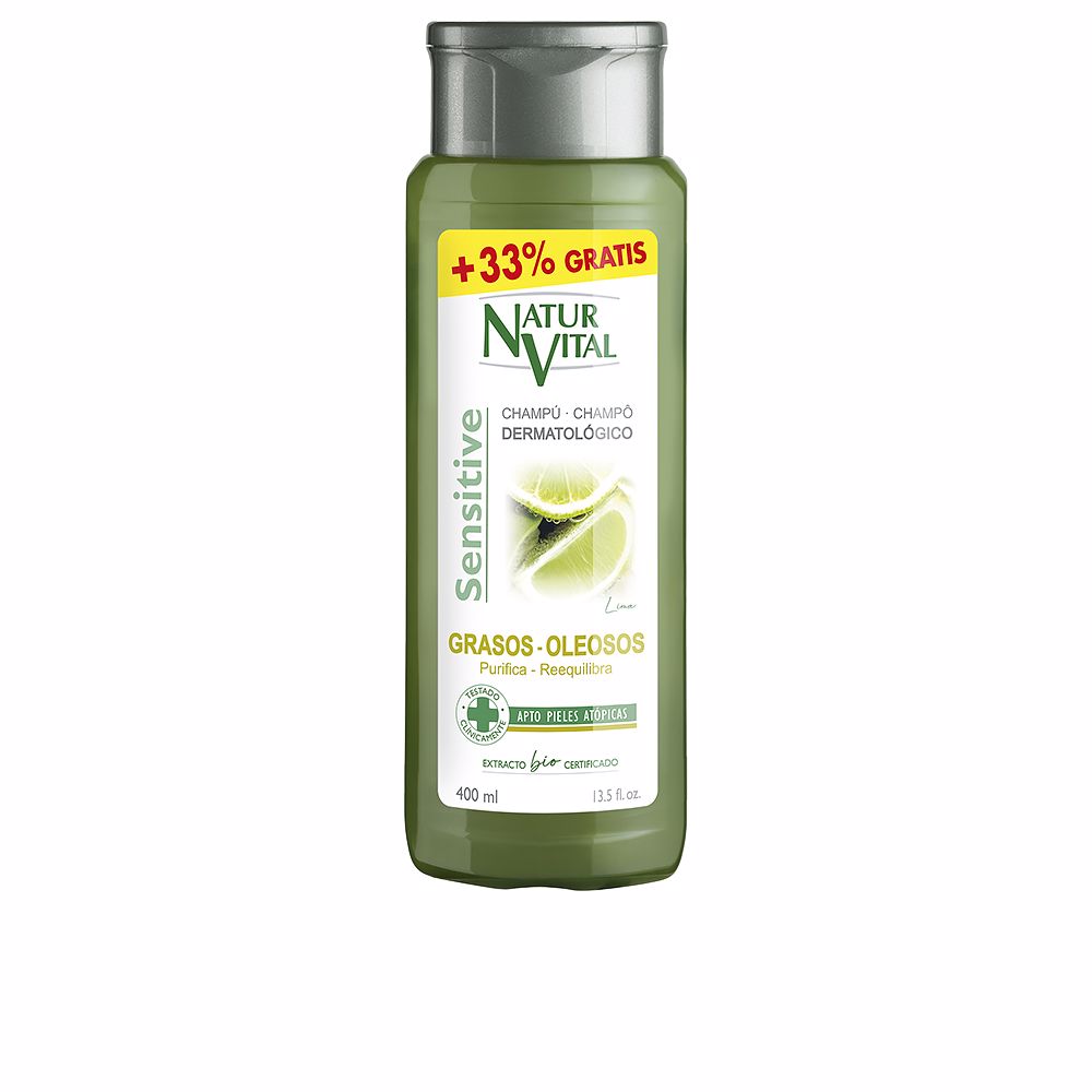 NaturVitalSensitiveShampooforOilyHair400ml Natur Vital Sensitive Shampoo for Oily Hair 400ml