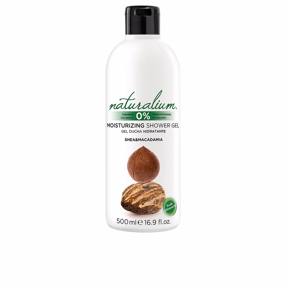 NaturaliumSheaMacadamiaShowerGel500ml Naturalium Shea & Macadamia Gel de Banho 500ml - Image 1