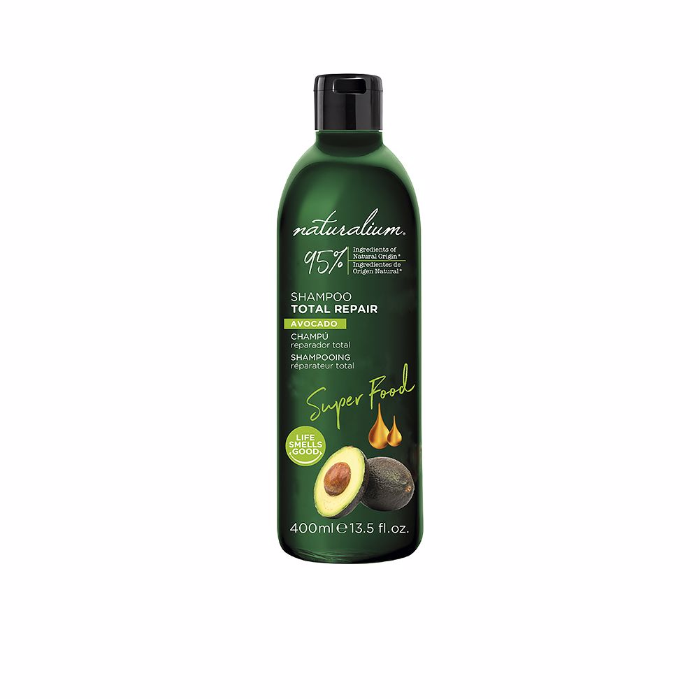 NaturaliumSuperFoodAvocadoTotalRepairShampoo400ml Naturalium Super Food Avocado Total Repair Shampoo 400ml - Image 1