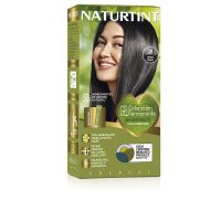 Product  container  of  Naturtint  Hair  Color  1N  Ebony  Black  by  Naturtint,  a  permanent  gel  indicated  for  natural  hair  color  and  shine.