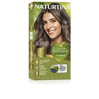 Product  container  of  Naturtint  Hair  Color  6N  Dark  Blonde  by  Naturtint,  a  permanent  gel  indicated  for  natural  hair  color  and  shine.