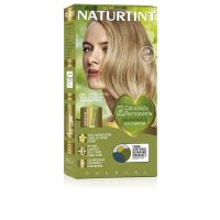 Product  container  of  Naturtint  Hair  Color  9N  Honey  Blonde  by  Naturtint,  a  permanent  gel  indicated  for  natural  hair  color  and  shine.