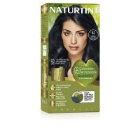 Product  container  of  Naturtint  Hair  Color  2.1  Blackish  Blue  by  Naturtint,  a  permanent  gel  indicated  for  natural  hair  color  and  shine.