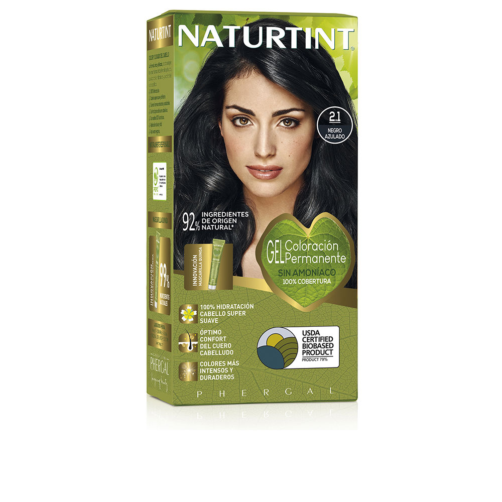 NaturtintHairColorBlackishBlue Naturtint Coloração Permanente Cor Blackish Blue - Image 1
